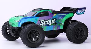 รถบรรทุก SC10 4WD RC สำหรับสนามแข่งแบบสั้น รถแข่งออฟโรดควบคุมระยะไกลด้วยไฟฟ้าความเร็วสูง รุ่น RTR สำหรับงานอดิเรก - Product Image 4