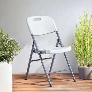 P Wholesale Lightweight Foldable <b>White</b> <b>Chair</b> Portable Outdoor Plastic Garden Party Hotel Dining <b>Chairs</b> for Events Rental - Product Image 1