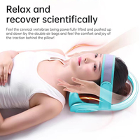 Chauffage électrique thérapie physique cervicale cou Traction oreiller cou épaule Relaxer dispositif de Traction cervicale pour le cou