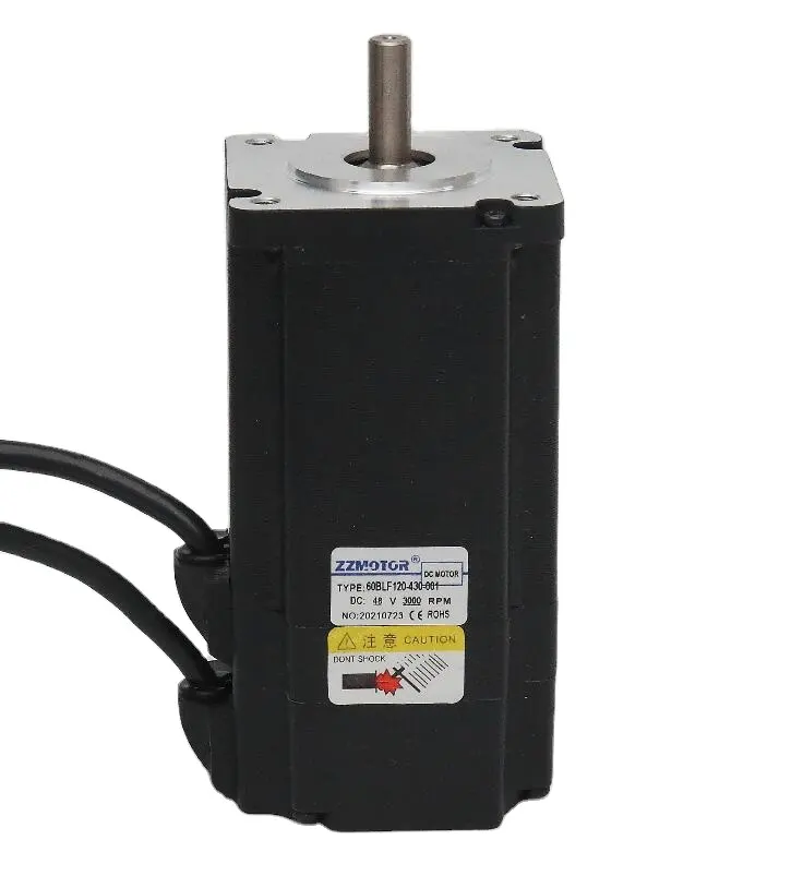 24V 36v 48V 3000RPM 0.95 n.m. 300W BLDC Motor with Diameter 60mm Length 120mm for CNC Machine