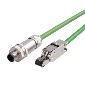 Cable Industrial Ethernet EtherCAT Profibus <span class=keywords><strong>Profine</strong></span> Cat5e Cat6A SFTP de Doble Blindaje, Codificado M12 a B D X, de 4, 5 y 8 Pines a RJ45 - Product Image 5