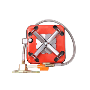 Réchaud <span class=keywords><strong>de</strong></span> camping au gaz butane compact, portable, pliable, coupe-vent, intégré, pour la <span class=keywords><strong>survie</strong></span> en plein air, la cuisine et les pique-niques, personnalisable OEM - Product Image 2