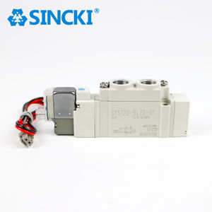 SINCKI SY5120-5LZD-01 SY5220/SY5320-5DZ/-5D/-5DZD-C4-C6-C8内部パイロット5ポート2/<span class=keywords><strong>3</strong></span>位置空気圧エアソレノイドバルブ部品 - Product Image 6