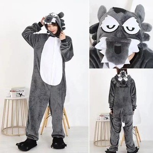 Pijamas de Disfraces de Animales para Adultos y Niños al por Mayor 2026: Mono de Jirafa, <span class=keywords><strong>Tigre</strong></span>, Vaca y Oso para Halloween - Product Image 2