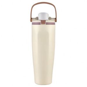 Custom High Quality BPA FREE 40Oz Double-Wall Stainless Steel Insulated Vacuum Thermos Water <b>Bottle</b> Tumbler Flask With Handle - Product Image 5