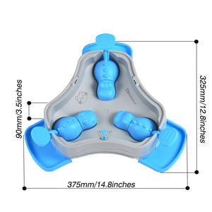 Toptan İnteraktif Köpek Bulmaca Oyuncakları Kase Zihinsel Uyarıcı Ödül Dağıtıcı Mama Kabı Küçük Orta Büyük Köpekler İçin Eğitim - Product Image 6