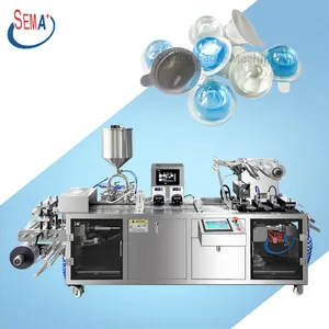 Blister forming and filling machine blister packaging machine plastic filling machine