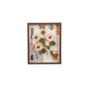 Cadre photo en fleurs au crochet Lucky Lotus, bouquet romantique chinois 3D encadré, cadeau pour professeur - Product Image 5