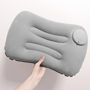 Travel Pillow <b>Inflatable</b> Neck Support 28x26x14cm Portable For Airplane Train <b>Car</b> Nap Sleep - Product Image 3