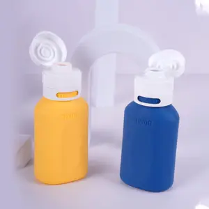 Silicone Lotion Travel Shampoo Bottles Set For Toiletries