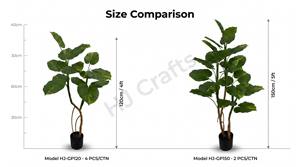 Pianta Artificiale di Pothos Dorato 150cm, Finta Edera del Diavolo con Foglie Variegata, Decorazione da Interni - Product Image 6