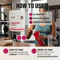 Faible MOQ, Poudre de Créatine Monohydrate Pure OEM, Complément Alimentaire pour Femmes et Adultes, Produits de Beauté, Usine OEM