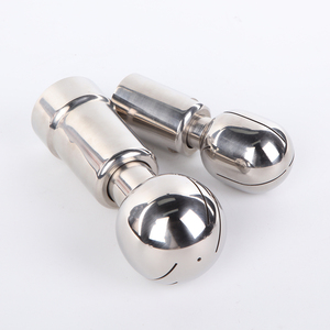 Gıda sınıfı su püskürtme memesi sıhhi sprey topu paslanmaz çelik 304 316L 1-2 inç kadın iplik temizleme topu - Product Image 6