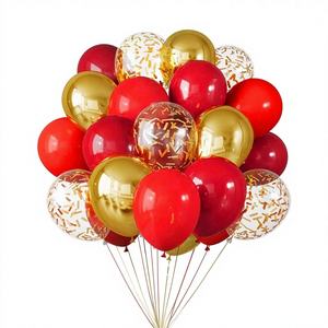 Venta al por Mayor de 30 Globos Metálicos de Confeti Cromado, Globos de Látex para Decoración de Fiestas de Aniversario, Bodas, Cumpleaños, Baby Shower, Helio - Product Image 3