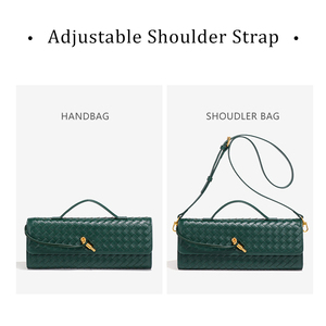 New Arrival Ladies đầy màu sắc bện dài tay ly hợp túi thời trang khóa dệt Vai Túi chấp nhận tùy biến - Product Image 3