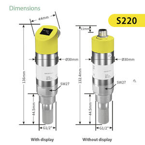 S220 Compacte gasanalysatoren -100 +20 C Td-dauwpunttransmitters met unieke QCM-sensor Polymeer dauwpuntmeter - Product Image 1