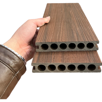 Revêtement de sol WPC imperméable personnalisé pour extérieur, planches rigides WPC avec couche d'usure AC3, revêtement de sol WPC résidentiel pour jardin