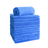 Custom logo Multi Purpose Microfiber Cleaning Towels 36 Pack 16 by 16 Inch 300 GSM Car Wash Towels Clothes