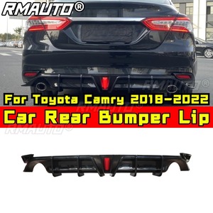 <b>Car</b> Rear Bumper Lip Rear Bumper Splitter <b>Diffuser</b> Bumper Protector Guard Body Kit For Toyota Camry 2018-2022 <b>Car</b> Accessories - Product Image 1