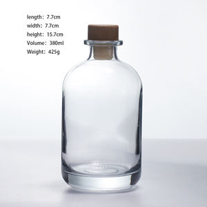 จุกไม้ก๊อกมงกุฎแก้วพร้อมพิมพ์ซิลค์สกรีนสีขุ่นปิดผนึกยางสำหรับจิน/เหล้ารัม/เตกีล่า/วิสกี้ฉลากตามสั่ง - Product Image 2