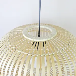 Best Selling High Quality Vietnam Bamboo Light Pendant Lampshade Decoration Chandelier Modern For Living Room