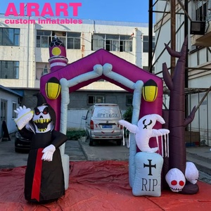 Tùy chỉnh Inflatable Halloween đường hầm cho công viên trang trí - Product Image 4