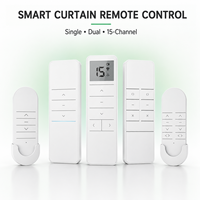 Moteur de rideau électrique intelligent KNX, kit de rail en aluminium, faible bruit, commande par application, pilotes de rideaux intelligents
