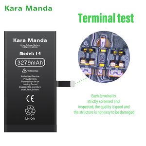 Kara Manda Bán Buôn Pin Điện Thoại Thay Thế Pin Cho <span class=keywords><strong>Iphone</strong></span> 6S 7P 8P 11 12 13 14 Pro Max Mini Cho <span class=keywords><strong>iPhone</strong></span> Pin - Product Image 5