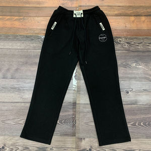 กางเกงวอร์มขายส่งผ้าคอตตอนหนานุ่ม 500 GSM ทรงตรง ขาตรง ปักลายตามสั่ง ผ้าเทอร์รี่ขัดเงาสำหรับผู้ชาย - Product Image 4