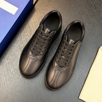 Chaussures de sport en cuir pour hommes de style designer de haute qualité, classiques à lacets, décontractées, pour les occasions professionnelles quotidiennes, chaussures de marche