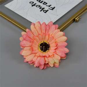 Fornitura alla rinfusa di seta margherita fiore artificiale 10cm Gerbera composizione floreale singole teste di Gerbera margherita - Product Image 3