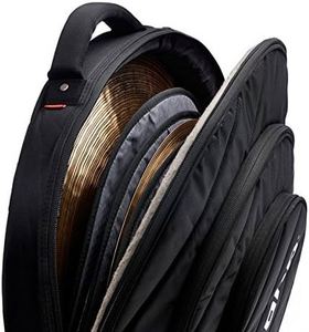 Échantillon gratuit Sac de transport pour cymbales rembourré à double couche de 22 pouces avec poignée de transport pour un rangement anti-poussière - Product Image 5