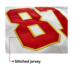 Camiseta de Fútbol Americano Personalizada de los Tampa Bay de la 50ª Edición de 2025, Camisetas con Logotipos Impresos por Transferencia de Calor, Uniformes Deportivos para Adultos, Tallas Grandes - Product Image 3