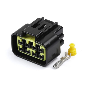 8-контактный разъем для автомобильного радио ISO, разъем CD, кабельный жгут со средним слотом, автомобильный 962189-1 - Product Image 2