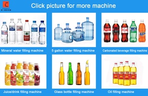 Ligne de production automatique de bouteilles à 6 buses, personnalisée, haute productivité 3000 bouteilles/heure, pour miel, jus, poudre, avec bouchage et étiquetage - Product Image 4