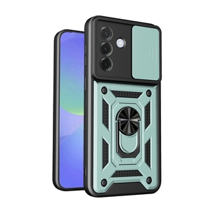 Custodia Protettiva Antiurto in TPU PC con Design a Copertura Scorrevole per Fotocamera e Anello di Supporto per Samsung <span class=keywords><strong>Galaxy</strong></span> A37 5G - Product Image 1