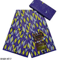 Tissu Wax African Super Kent Gold 100 % Coton, Tissu Wax Ankara Doré