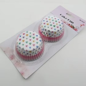 Venta al por mayor de nuevos productos Blister Card Packing Paper Cupcake Cups Muffin Cups - Product Image 1