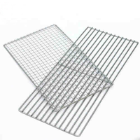 Ensemble de grilles de barbecue en acier inoxydable 304 de qualité supérieure certifié CE RoHS LFGB FDA, en forme de V, pour cuisson au charbon de bois