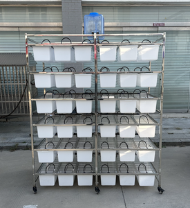 Ruiputeer JM1 Classic Dot Grote/Kleine Dierenhouderij Laboratoria Moderne RVS Kunststof Muis <span class=keywords><strong>Rat</strong></span> Kweekkooi Huisdier - Product Image 1