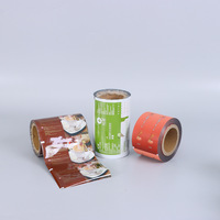 Film en rouleau pour machine d'emballage automatique, film en aluminium pour boissons solides, film à déchirement facile, film métallisé pour aliments stérilisables à haute température