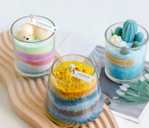 Cire de sable colorée pour bougies DIY, fabrication de bougies <span class=keywords><strong>d</strong></span>écoratives, aromathérapie, <span class=keywords><strong>d</strong></span>écoration de mariage, fête, <span class=keywords><strong>maison</strong></span> - Product Image 5