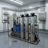 250L/H RO-Wasseraufbereitungssystem mit Pumpe Maßgeschneidertes Kommerzielles Umkehrosmose- & UV-Wasserreinigungssystem 1 Jahr Garantie