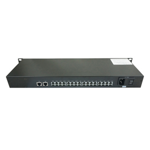 16CH cổng PCM multiplexer điện thoại sợi quang để RJ11 phương tiện truyền thông chuyển đổi - Product Image 2
