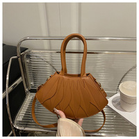 Nouveau Sac à Main Bandoulière Grande Capacité Tendance Couleur Unie Style Occidental Automne 2026