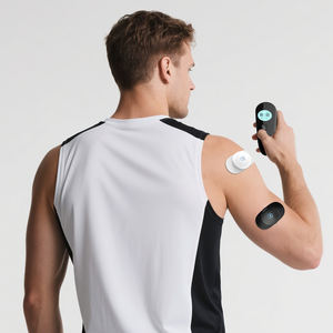 Pijat jarak jauh nirkabel isi ulang Tens <span class=keywords><strong>Ems</strong></span> mesin <span class=keywords><strong>Stimulator</strong></span> otot fisioterapi perangkat ketegangan pereda nyeri - Product Image 1