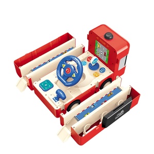 ITTL Simulation électrique <span class=keywords><strong>volant</strong></span> conduite déformation camion de sauvetage incendie jouets enfants jouet de <span class=keywords><strong>Bus</strong></span> électrique interactif - Product Image 1