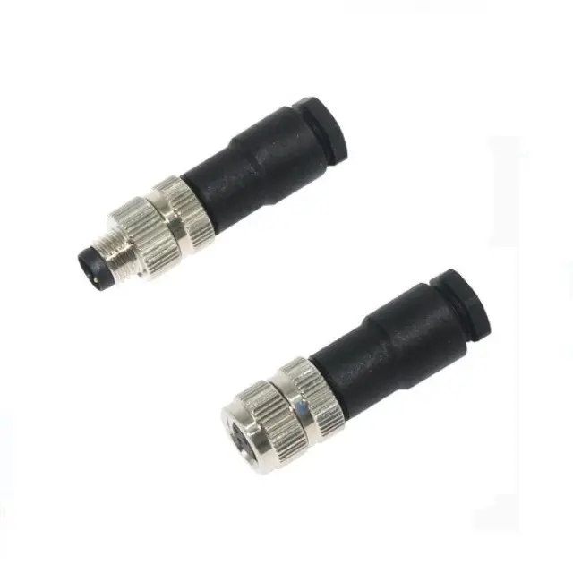M8 Field Connector weibliche 3 oder 4 Poles Pins M8 Wireless Mountable Cable Connector