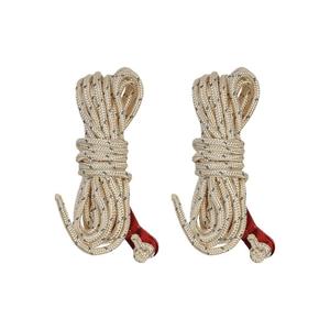 Doormate Guy Ropes 3.8 ซม. X 12 ม. เชือกสะท้อนแสงแบบปรับได้สำหรับตั้งแคมป์กลางแจ้ง เชือกยึดผ้าใบกันน้ำ ใช้ได้ทุกฤดูกาล - Product Image 1