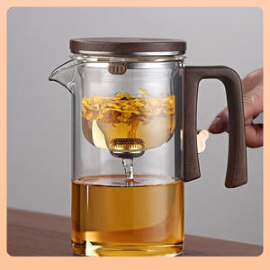 Tetera Magnética para el Hogar, Dispositivo para Preparar Té con Filtro de Vidrio, Separación de Té y Agua - Product Image 3